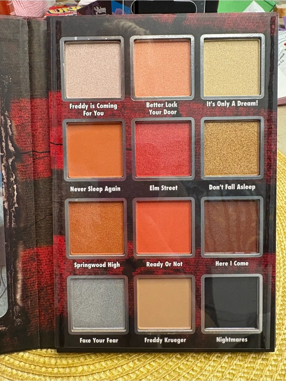 A Nightmare on Elm Street Eyeshadow Palette 🔪🌙